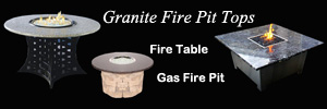 Granite Fire Pit Tops
