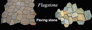 Flagstone paving stone